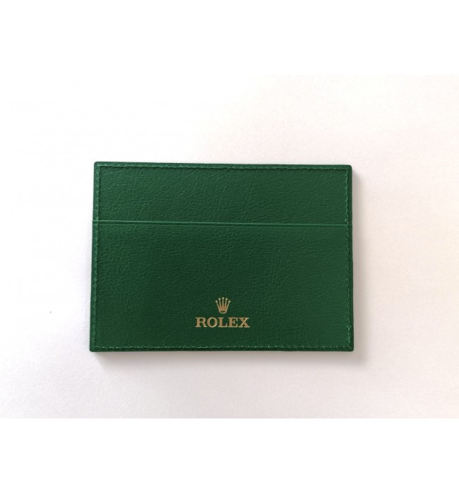 New Rolex card leather warranty holder