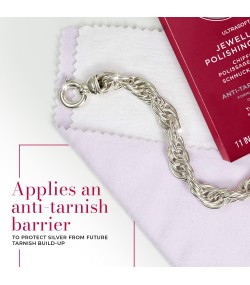 Connoisseurs Silver Jewellery Cleaning Cloth CONN739