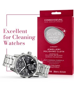 Connoisseurs Silver Jewellery Cleaning Cloth CONN739