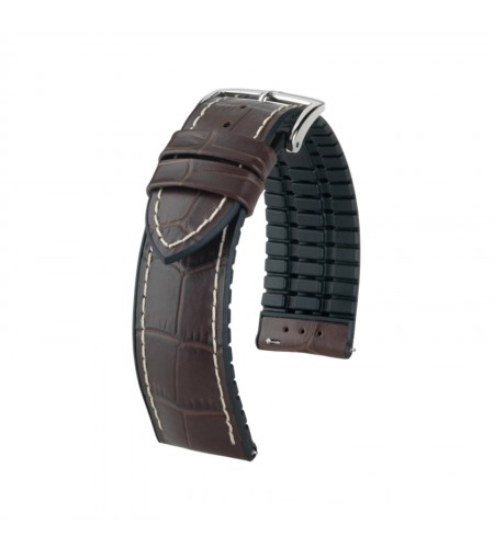 Hirsch George L dark brown calf lea ...