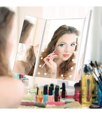 Bestope Cosmetic Makeup Mirror with LED Lights - White