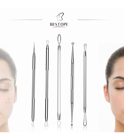 BESTOPE Blackhead Remover Tool Kit with Metal Case