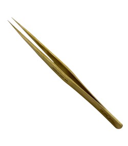 Horotec MSA12.303-AA strong and elegant tweezer for ordinary use brass, 125mm