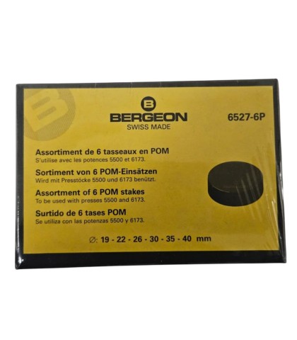 Bergeon 6527-6P Комплект за натискане на минерални стъкла