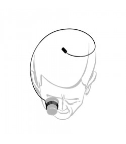 Bergeon 5461 watchmakers eyeglass loupe holder head band