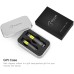Bestope 2PC Black Stainless Steel Nail Clippers Set