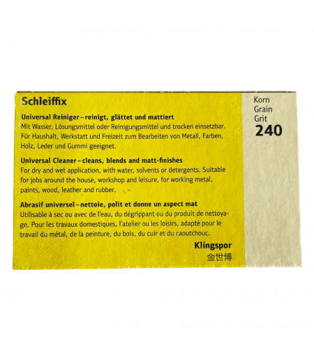 Klingspor Schleiffix universal clea ...
