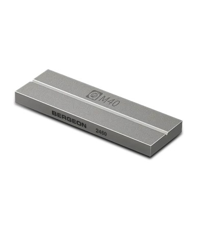 Bergeon 2460 Grinding stone for tweezer tips, 6 x 75 x 25 mm