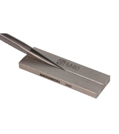 Bergeon 2460 Grinding stone for tweezer tips, 6 x 75 x 25 mm