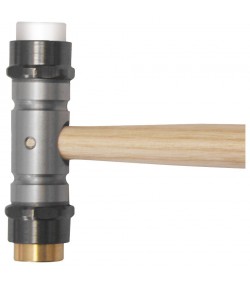 Watchmakers and goldsmiths combinated hammer in nylon and brass