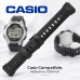 Черна каишка за часовник Casio 18 мм W-212H-1AV