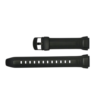 Casio 10300101 black watch plastic strap 18 mm W-212H-1AV, W-212H-9AV, W-212H-9AV 32
