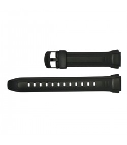 Черна каишка за часовник Casio 18 мм W-212H-1AV