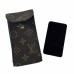 Кожен калъф за часовник Louis Vuitton в кафяв цвят