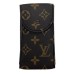 Кожен калъф за часовник Louis Vuitton в кафяв цвят
