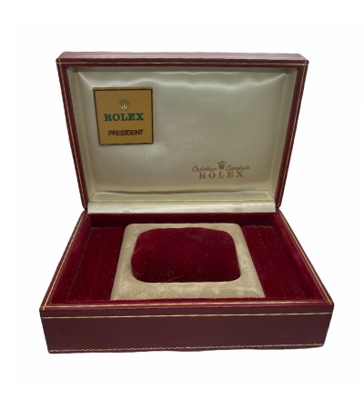 Vintage Rolex President genuine red box 60.01.2