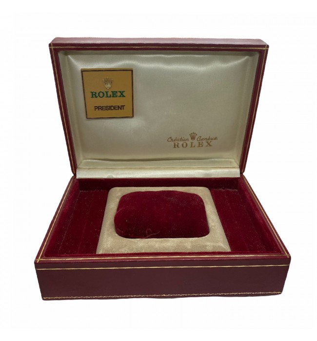 Vintage Rolex President genuine red box 60.01.2