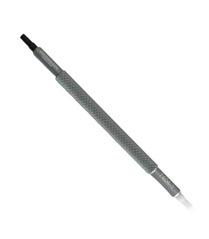 Bergeon 7404-1 hand setting tool with 2 tips Ø 0.50-1.00 mm