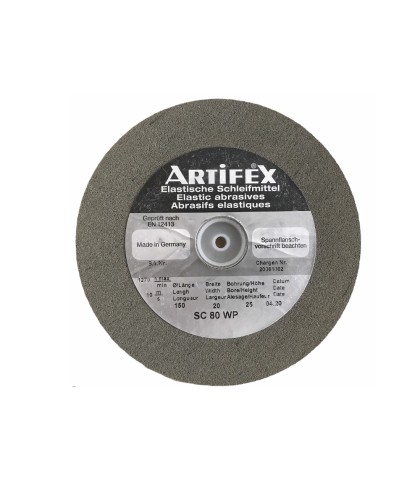 Artifex elastic abrasive grinding wheel silicon carbide for Rolex SC 80 WP