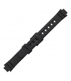 Casio 10393847 10 mm watch black strap LA-20WH-1A, LA-20WH-1B, LA-20WH-1C, LA-20WH-4A, LA-20WH-9A