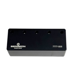 Bergeon 7777-S05 Screwdriver Stand POM-C Plastic for 5 Screwdrivers