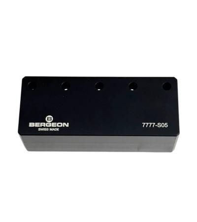Bergeon 7777-S05 Screwdriver Stand POM-C Plastic for 5 Screwdrivers