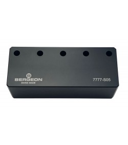 Bergeon 7777-S05 Screwdriver Stand POM-C Plastic for 5 Screwdrivers