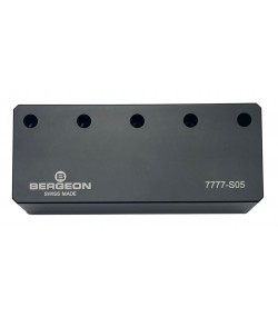 Bergeon 7777-S05 Screwdriver Stand POM-C Plastic for 5 Screwdrivers