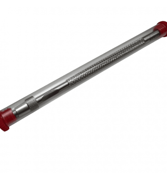 Bergeon 4072 pin vise for holding hairsprings 105 mm