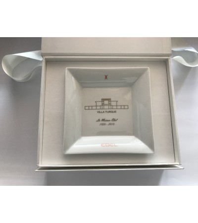 New Ebel watch ashtray with box and paper with Ebel history