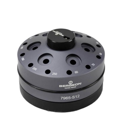 Bergeon 7965-S12 Special Profile Screwdriver Set of 12 with Rotating Stand