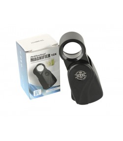 Gugita 10x Pocket Magnifier with Extendable Loupe