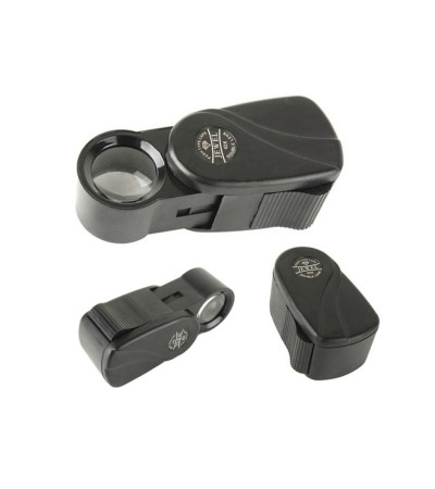 Gugita 10x Pocket Magnifier with Extendable Loupe