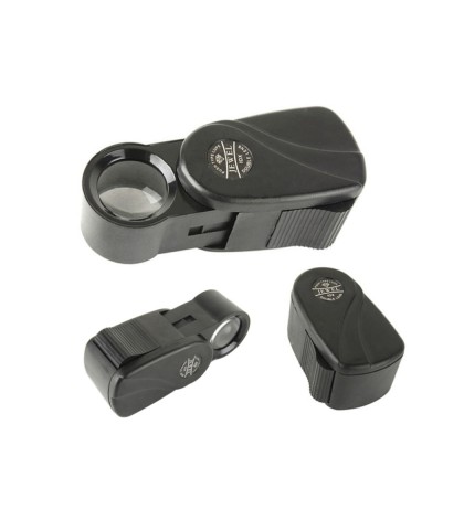 Gugita 10x Pocket Magnifier with Extendable Loupe