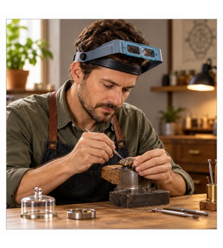 Headband magnifier Optivisor DA-10  ...