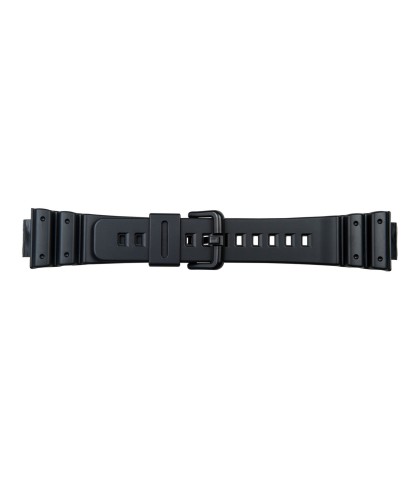 Casio 16mm black rubber strap DW-6900-1V, DW-6900-1VQ, DW-6900-1VUQ, DW-6900G-1V, DW-6900G-1VUQ 71604262