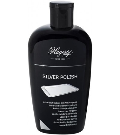 Hagerty Silver Polish Cleaning and Protecting Lotion Silver and Silver Plated 250 ml