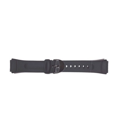 Casio 10057292 black rubber strap AQ-E10-1B, AQ-E10-1E1, AQ-E10-1E2, AQ-E10-7E, F-E10-1A, F-E10-1B, F-E10G-1A