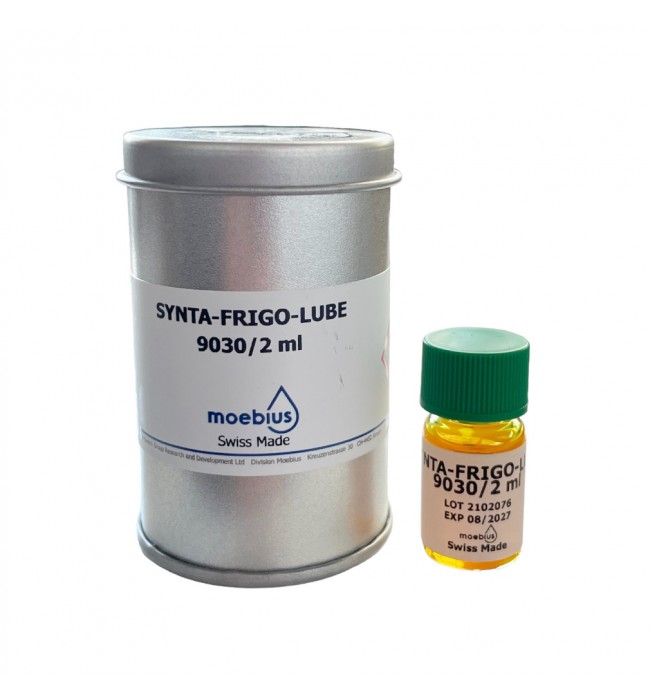 Moebius Synta-Frigo-Lube 9030 synthetic fluid thin oil 2ml