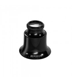 Bergeon 1458-A-12 watchmakers double lens eyeglass loupe x12 magnification