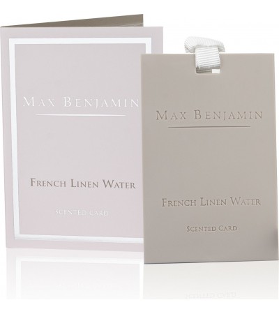 Max Benjamin French Linen Water Card