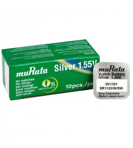 Murata/Sony 391/381 batteries for q ...