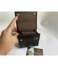 New Patek Philippe leather travel watch pouch case
