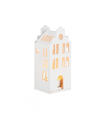 Rader Small illuminated house Canal ...