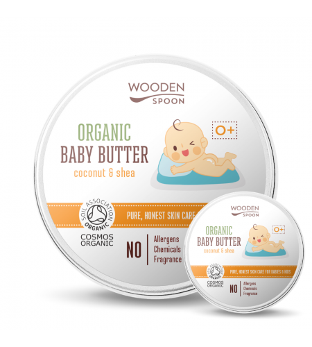 Organic Baby Body Butter WOODEN SPO ...