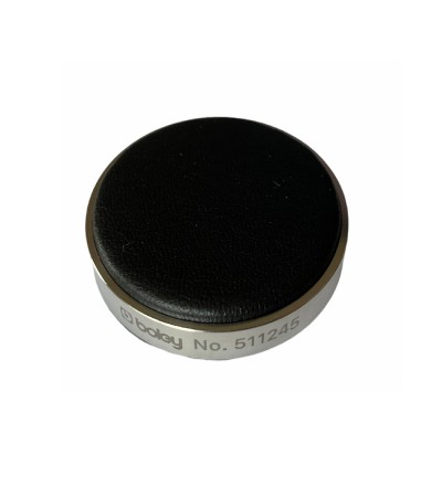 Boley watch black leather casing cushion 53 mm
