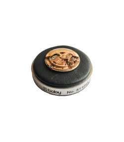 Boley watch black leather casing cushion 53 mm