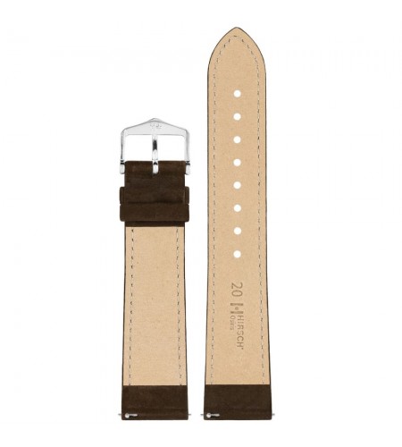 Hirsch Osiris Nubuk dark brown calf ...