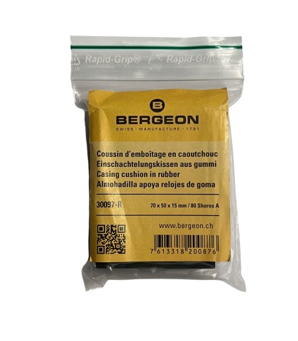 Гумен подложка за часовници Bergeon 30097-R 70 x 50 x 15 мм