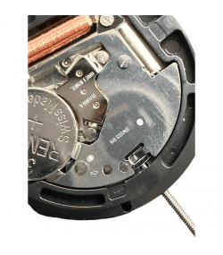 Ronda 517 quartz movement 11 1/2''' day, date on 6 o'clock (German language)